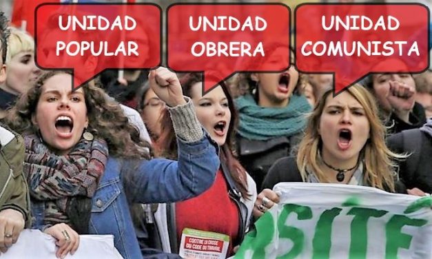 ¡Frente al ascenso del fascismo, unidad y lucha!