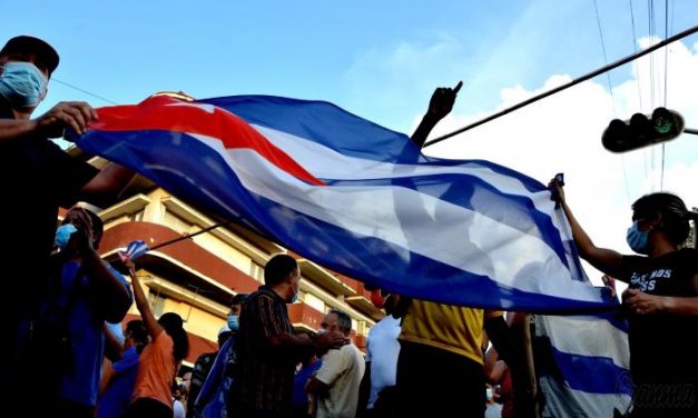 El PTE y UP en apoyo a la Revolución Cubana