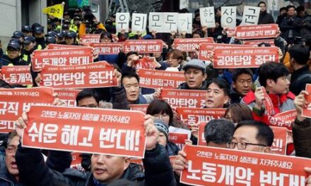 Represión fascista en Corea del Sur