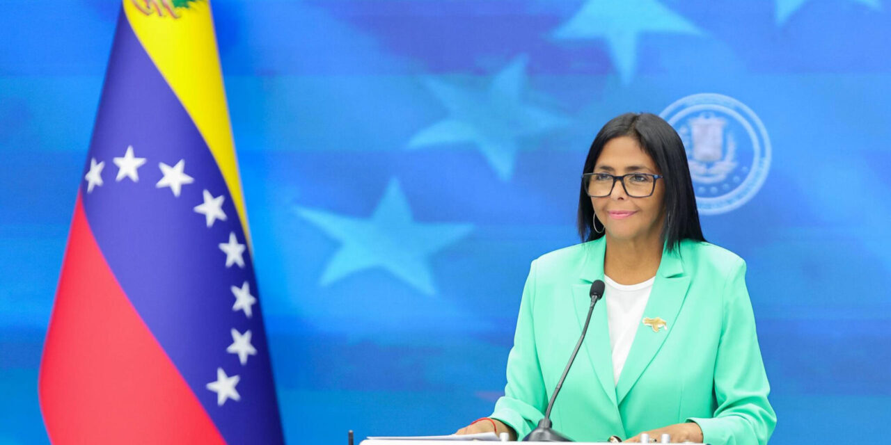 El peso sobre Delcy Rodríguez