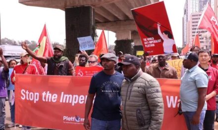 ¡Basta de represión contra la Plataforma Mundial Anti-imperialista!