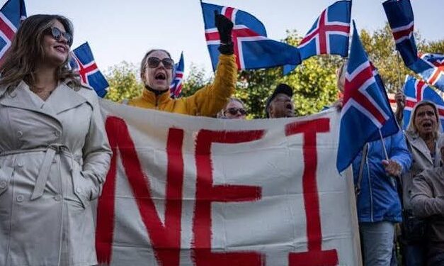 Islandia dice No a la Unión Europea: una derrota para los intereses de la oligarquía y el imperialismo.