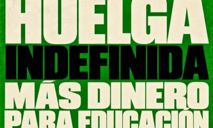 Comunicado de apoyo a la huelga indefinida del profesorado